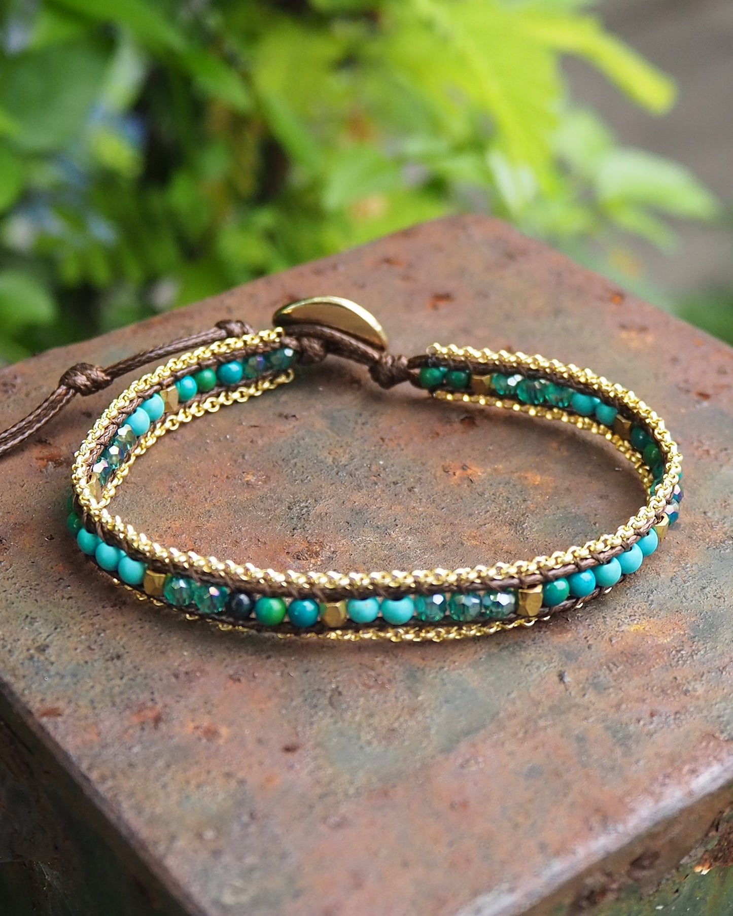 Turquoise Single Wrap Bracelets