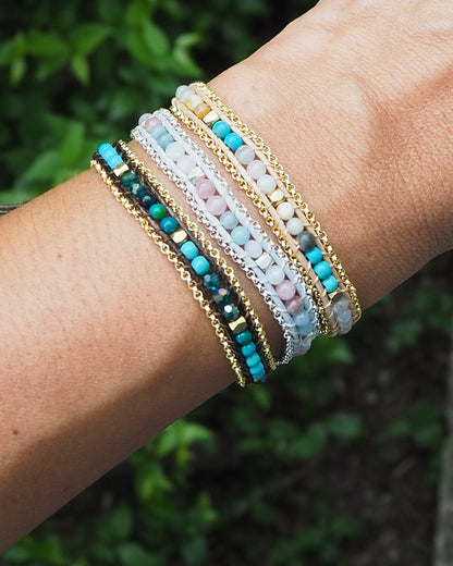 Turquoise Single Wrap Bracelets